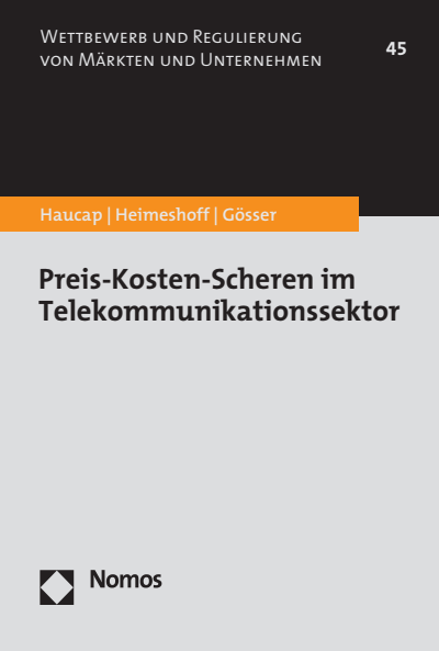 Cover des Buchs: Preis-Kosten-Scheren im Telekommunikationssektor