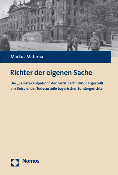 Cover des Buchs: Richter der eigenen Sache