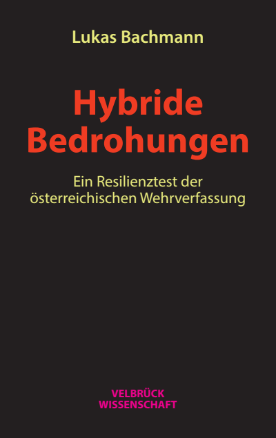 Cover des Buchs: Hybride Bedrohungen