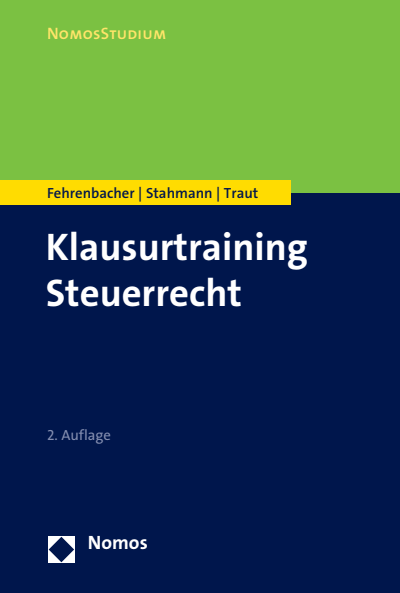 Cover of book: Klausurtraining Steuerrecht