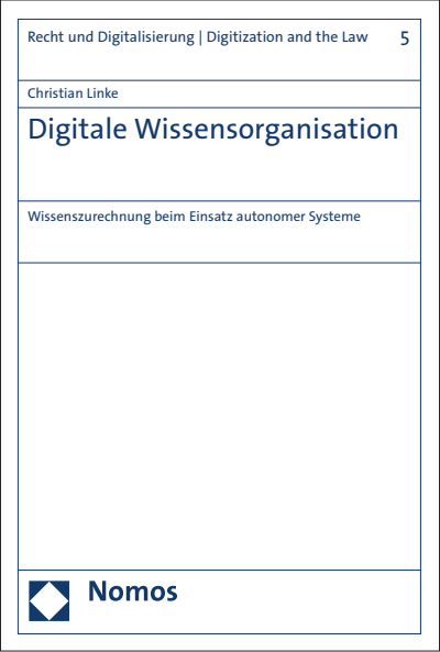 Cover des Buchs: Digitale Wissensorganisation
