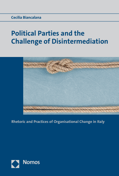 Cover des Buchs: Political Parties and the Challenge of Disintermediation