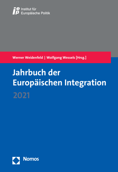 Cover des Buchs: Jahrbuch der Europäischen Integration 2021