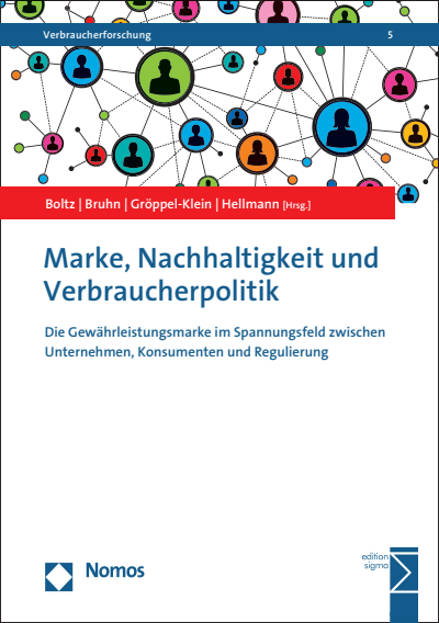 Cover of book: Marke, Nachhaltigkeit und Verbraucherpolitik