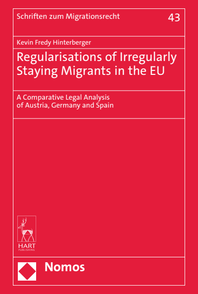 Cover of book: Regularisations of Irregularly Staying Migrants in the EU