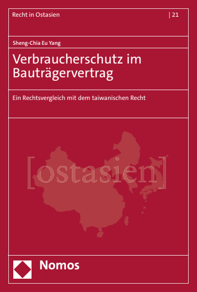 Cover of book: Verbraucherschutz im Bauträgervertrag