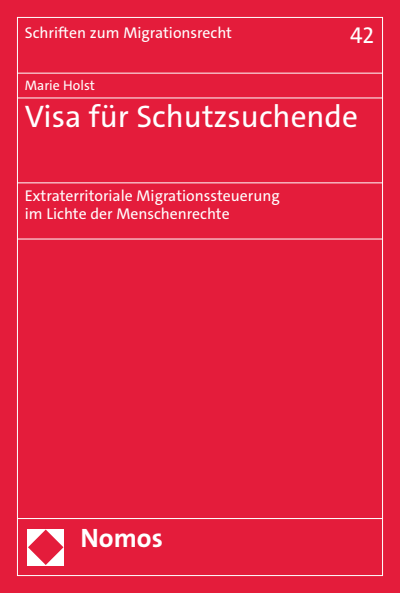 Cover of book: Visa für Schutzsuchende
