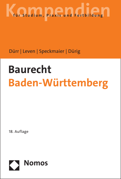 Cover des Buchs: Baurecht Baden-Württemberg