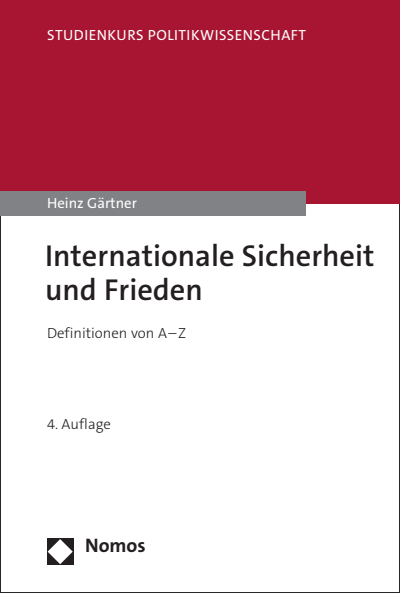 Cover des Buchs: Internationale Sicherheit und Frieden