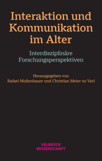 Cover of book: Interaktion und Kommunikation im Alter