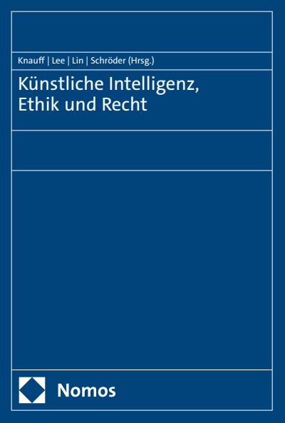 Cover des Buchs: Künstliche Intelligenz, Ethik und Recht