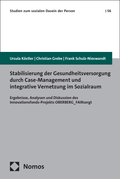 Cover des Buchs: Stabilisierung der Gesundheitsversorgung durch Case-Management und integrative Vernetzung im Sozialraum