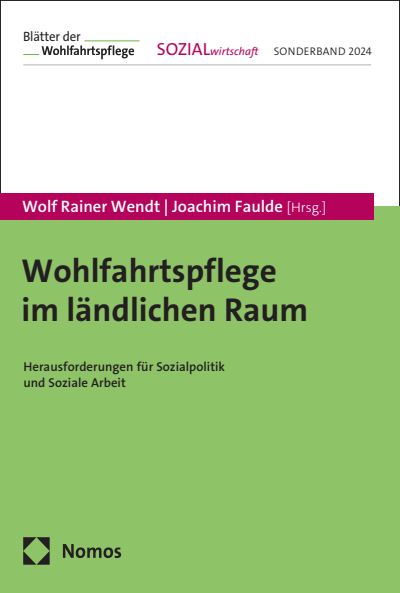 Cover des Buchs: Wohlfahrtspflege im ländlichen Raum