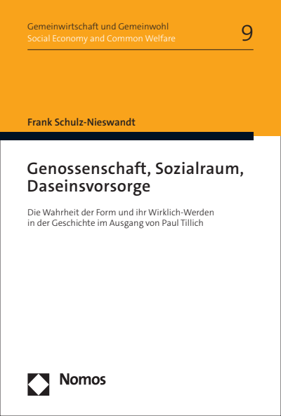 Cover des Buchs: Genossenschaft, Sozialraum, Daseinsvorsorge