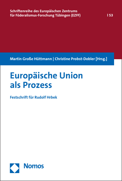 Cover des Buchs: Europäische Union als Prozess