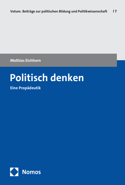 Cover des Buchs: Politisch denken