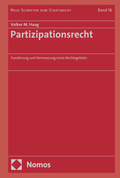 Cover des Buchs: Partizipationsrecht