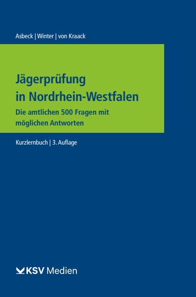 Cover des Buchs: Jägerprüfung in Nordrhein-Westfalen