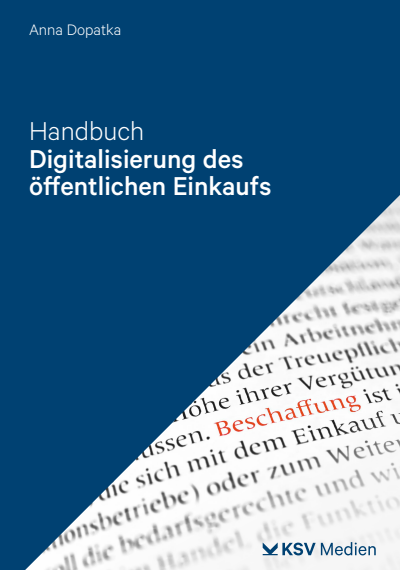 Cover des Buchs: Handbuch Digitalisierung des öffentlichen Einkaufs