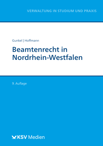 Cover des Buchs: Beamtenrecht in Nordrhein-Westfalen