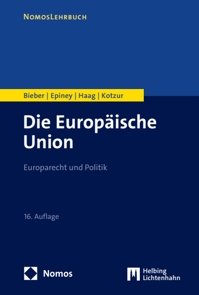 Cover of book: Die Europäische Union