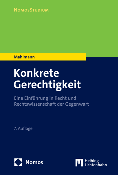 Cover des Buchs: Konkrete Gerechtigkeit