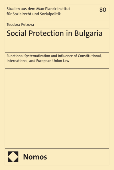 Cover des Buchs: Social Protection in Bulgaria