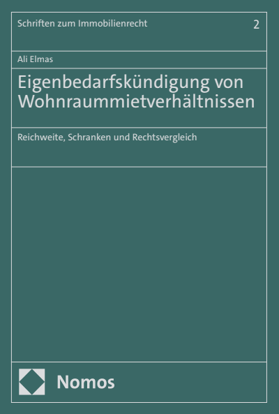 Cover des Buchs: Eigenbedarfskündigung von Wohnraummietverhältnissen