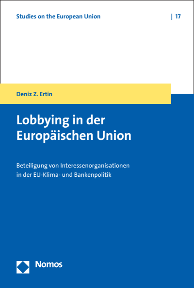 Cover des Buchs: Lobbying in der Europäischen Union