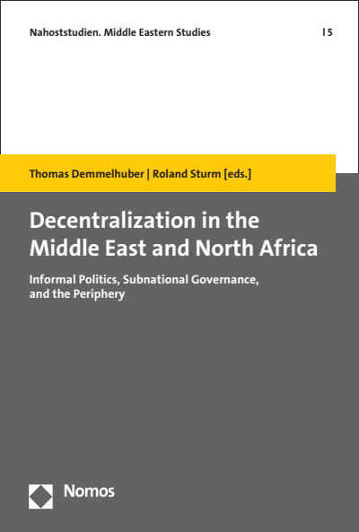 Cover des Buchs: Decentralization in the Middle East and North Africa