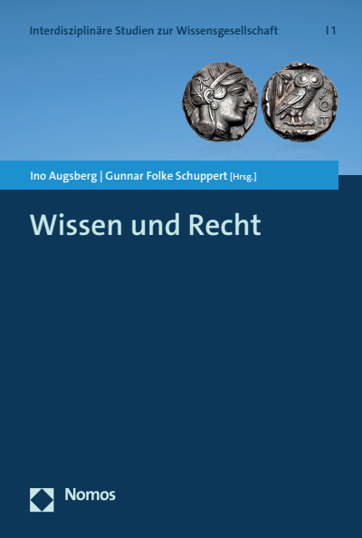 Cover des Buchs: Wissen und Recht