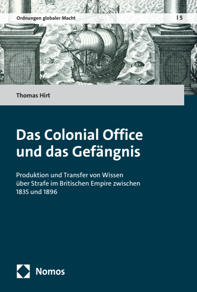 Cover des Buchs: Das Colonial Office und das Gefängnis