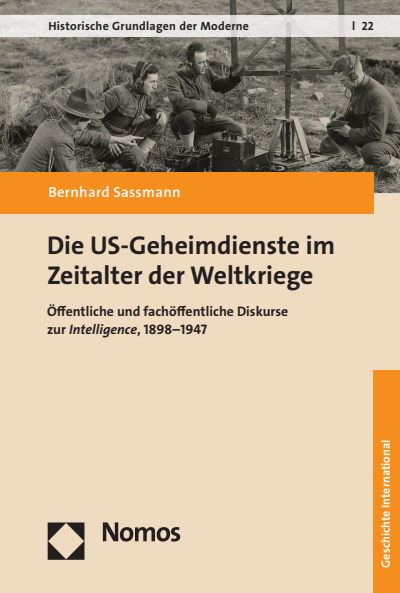 Cover des Buchs: Die US-Geheimdienste im Zeitalter der Weltkriege
