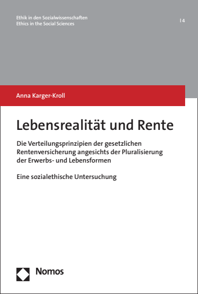 Cover des Buchs: Lebensrealität und Rente