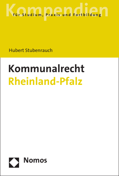 Cover des Buchs: Kommunalrecht Rheinland-Pfalz