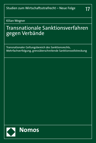 Cover of book: Transnationale Sanktionsverfahren gegen Verbände