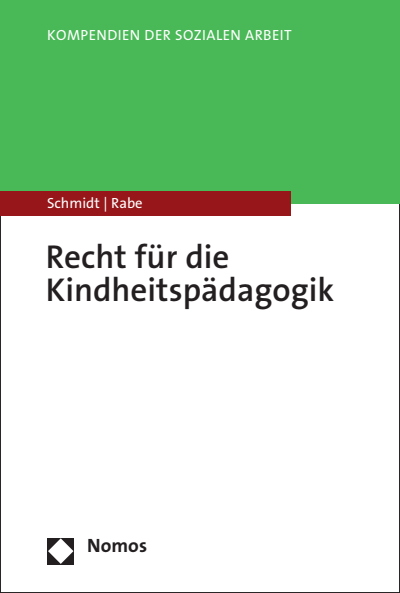 Cover of book: Recht für die Kindheitspädagogik