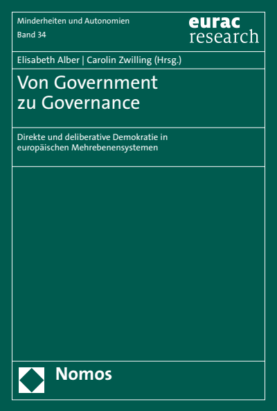 Cover des Buchs: Von Government zu Governance