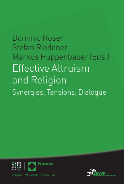 Cover des Buchs: Effective Altruism and Religion