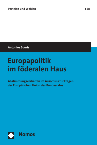 Cover des Buchs: Europapolitik im föderalen Haus