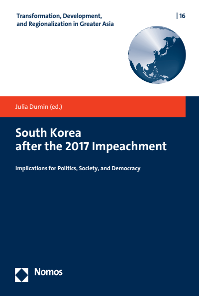 Cover des Buchs: South Korea after the 2017 Impeachment