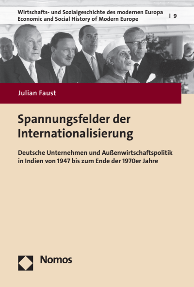 Cover des Buchs: Spannungsfelder der Internationalisierung