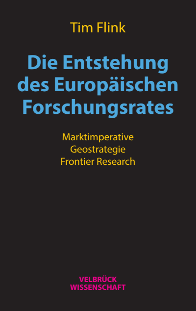 Cover des Buchs: Die Entstehung des Europäischen Forschungsrates