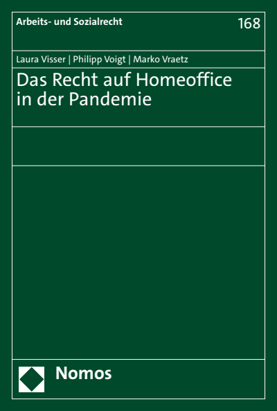 Cover of book: Das Recht auf Homeoffice in der Pandemie