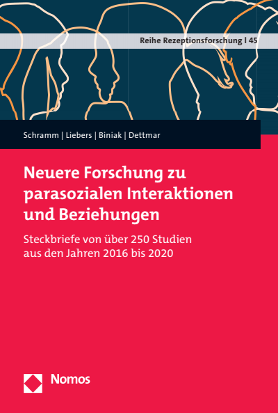Cover des Buchs: Neuere Forschung zu parasozialen Interaktionen und Beziehungen
