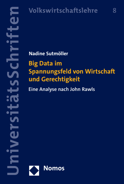Cover des Buchs: Big Data im Spannungsfeld von Wirtschaft und Gerechtigkeit