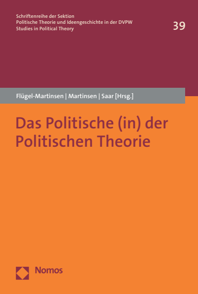 Cover des Buchs: Das Politische (in) der Politischen Theorie