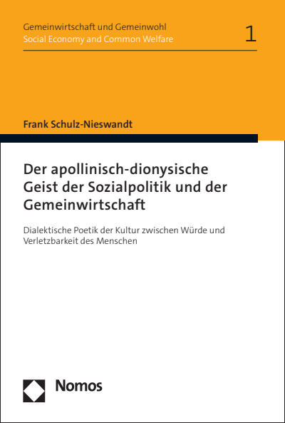 Cover des Buchs: Der apollinisch-dionysische Geist der Sozialpolitik und der Gemeinwirtschaft