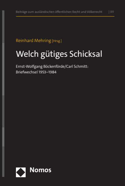 Cover des Buchs: Welch gütiges Schicksal