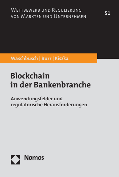 Cover des Buchs: Blockchain in der Bankenbranche